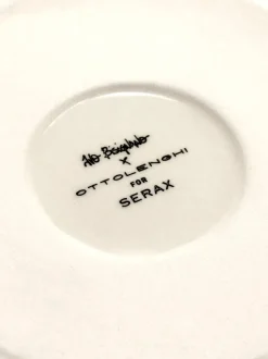 Ottolenghi Feast saladeschaal Ø27,5 cm, White stripes-blue