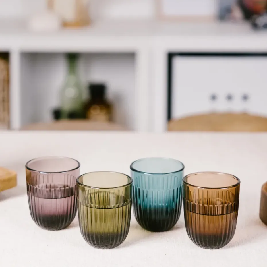 Ouessant waterglas 29 cl 6-pack, Olivengroen