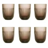 Ouessant waterglas 29 cl 6-pack, Mokka