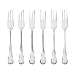 Oxford taartvorkje 6-pack, Roestvrij staal