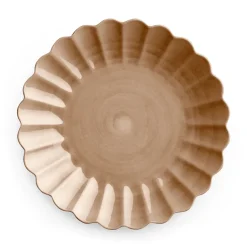 Oyster bord 28 cm, Cinnamon