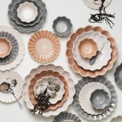 Oyster bord 20 cm, Zand