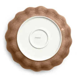 Oyster schaal Ø24 cm, Cinnamon