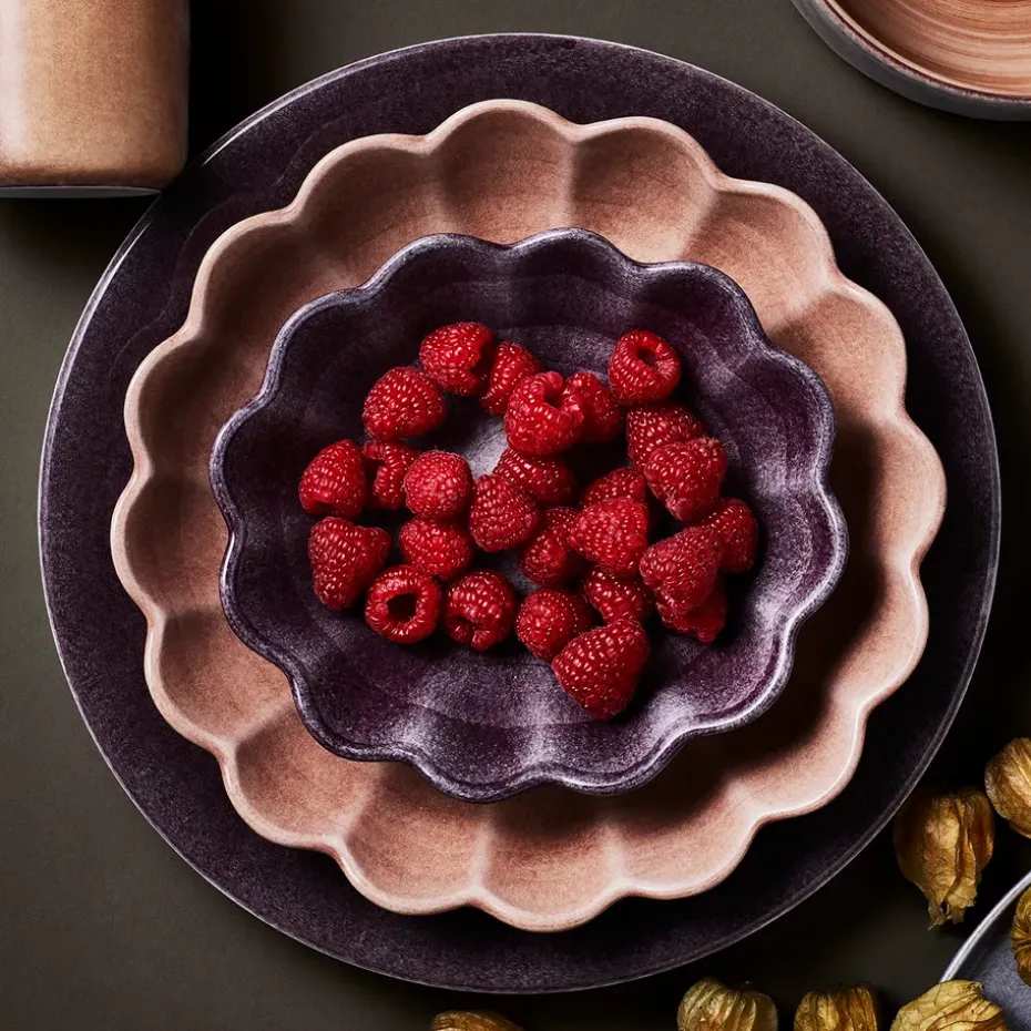 Oyster schaal Ø24 cm, Cinnamon