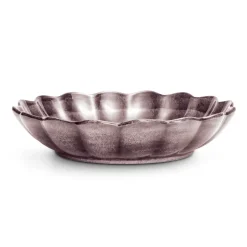 Oyster schaal Ø31 cm, Donkerpaars