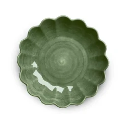 Oyster schaal Ø31 cm, Forest green