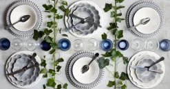 Oyster schaal Ø24 cm, Grijs