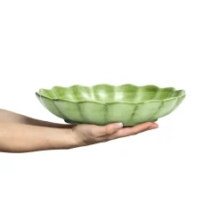 Oyster schaal Ø31 cm, Groen