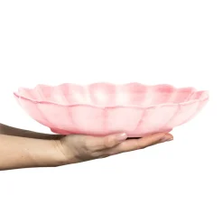 Oyster schaal Ø31 cm, lichtroze