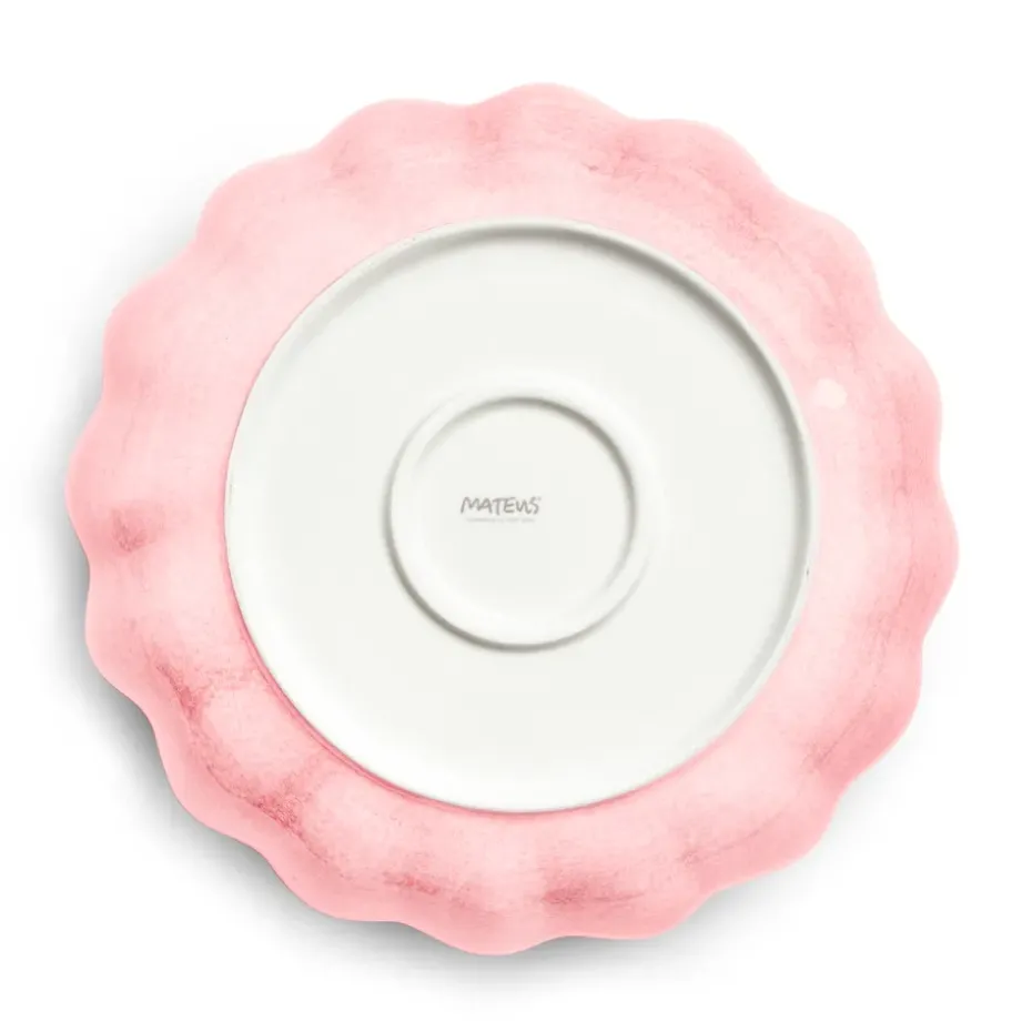 Oyster schaal Ø24 cm, lichtroze