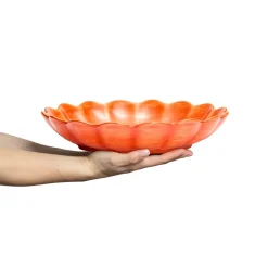 Oyster schaal Ø31 cm, Oranje