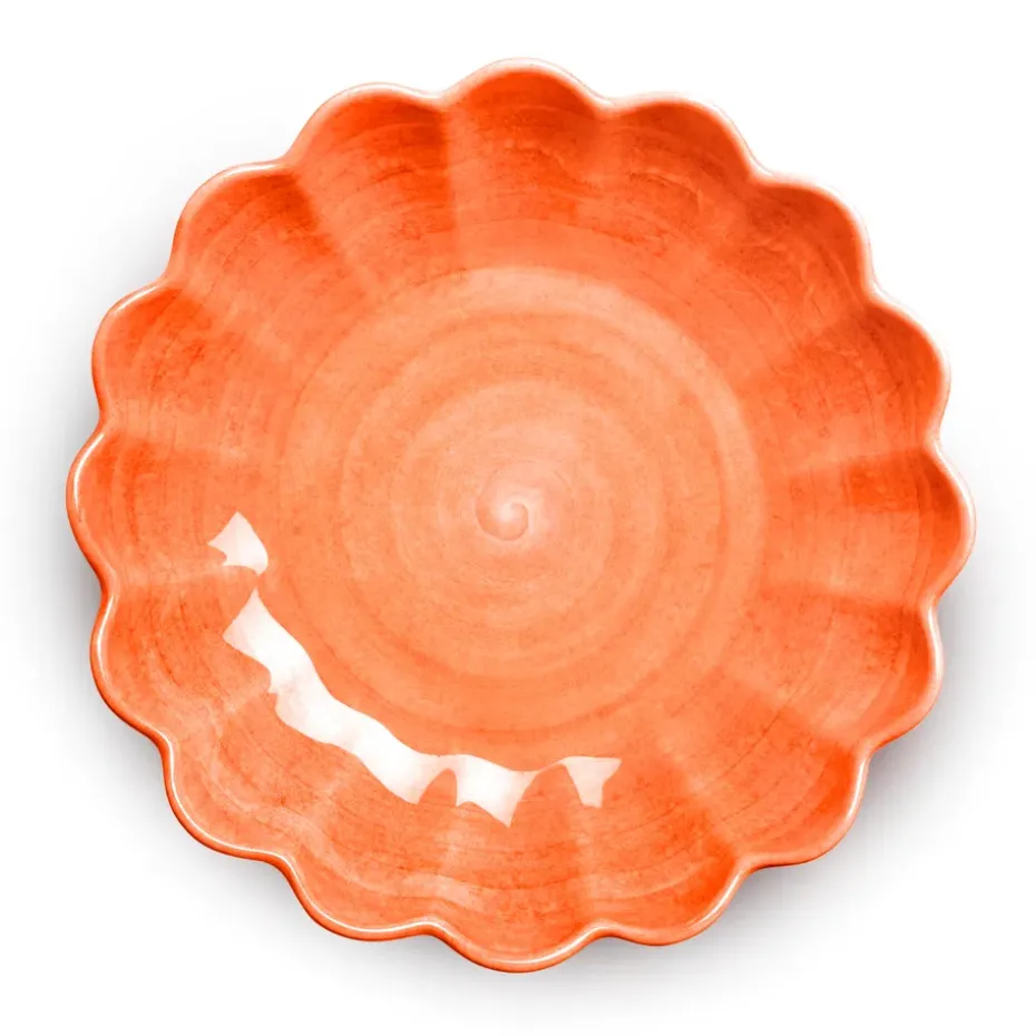 Oyster schaal Ø31 cm, Oranje