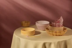 Oyster schaal Ø13 cm, Roze