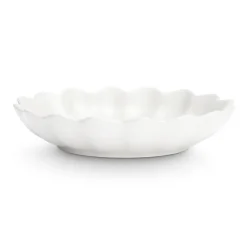 Oyster schaal Ø24 cm, wit