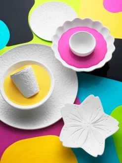 Oyster schaal Ø24 cm, wit