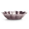 Oyster schaal 16x18 cm, Donkerpaars