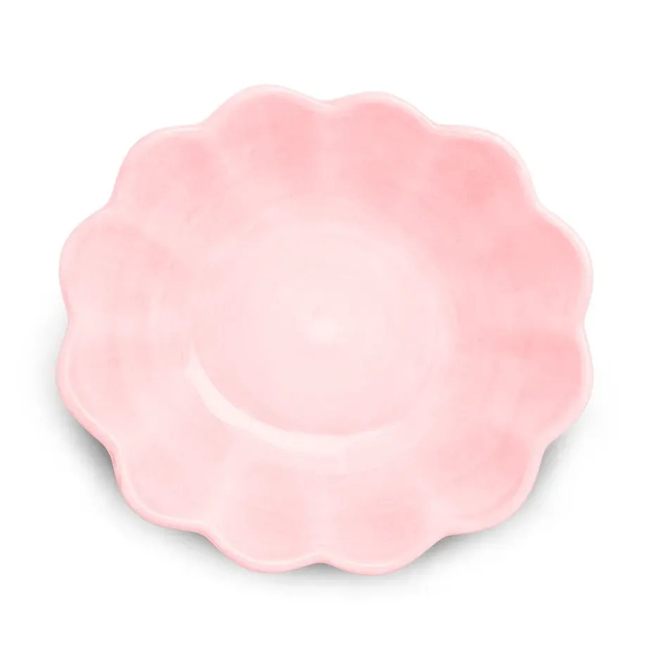 Oyster schaal 16x18 cm, lichtroze