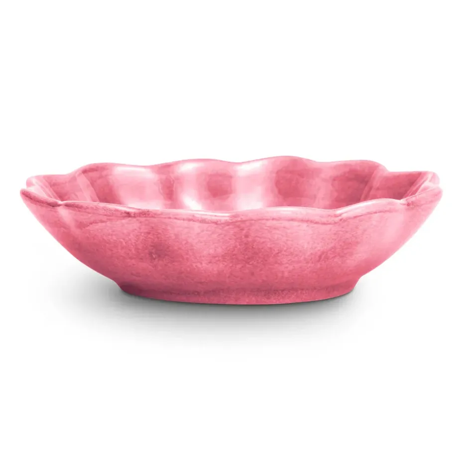 Oyster schaal 16x18 cm, Roze