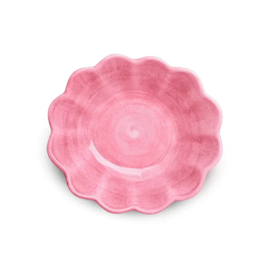 Oyster schaal 16x18 cm, Roze