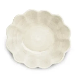 Oyster schaal 16x18 cm, Zand