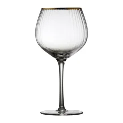 Palermo Gold gin & tonicglas 65 cl 4-pack, Transparant-goud