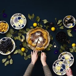 Paratiisi bord Ø21 cm, Blauw