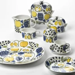 Paratiisi bord Ø21 cm, Blauw