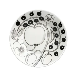 Paratiisi schotel Ø14 cm voor koffiekop 18 cl, Zwart