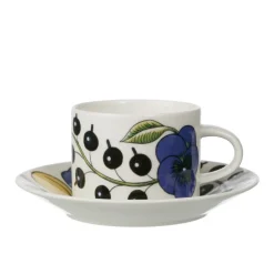 Paratiisi schotel Ø16,5 cm voor theekop 28 cl, Blauw