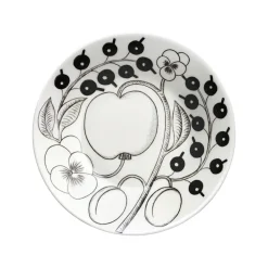 Paratiisi schotel Ø16,5 cm voor theekop 28 cl, Zwart