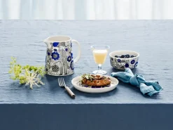 Pastoraali bord Ø19 cm, Blauw