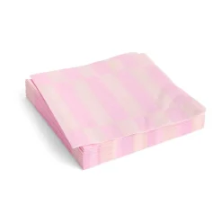 Pattern Lunch servet 33x33 cm 20-pack, Light pink-rose