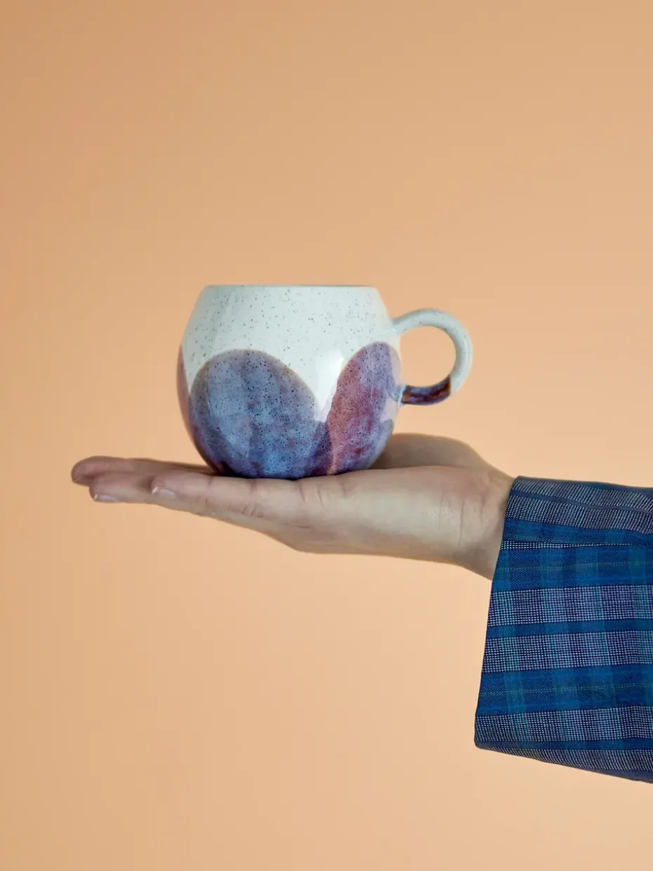 Paula kop 27,5 cl, Wit-bruin