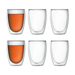 Pavina dubbelwandig glas 6-pack, 0,35 l.