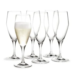 Perfection champagneglas 23 cl 6-pack, Transparant