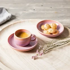 Perlemor espressokopje 10 cl, Coral