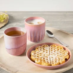 Perlemor schaal Ø26 cm, Coral