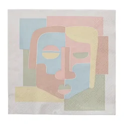 Peto servet 33x33 cm 20-pack, Rose