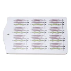 Picknick serveerplank 20x30 cm, Blauwroze-multi