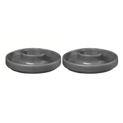 Pilar eierdop Ø10,4 cm 2-pack, Pewter