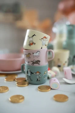 Pippi Cirkus mok 25 cl, Roze