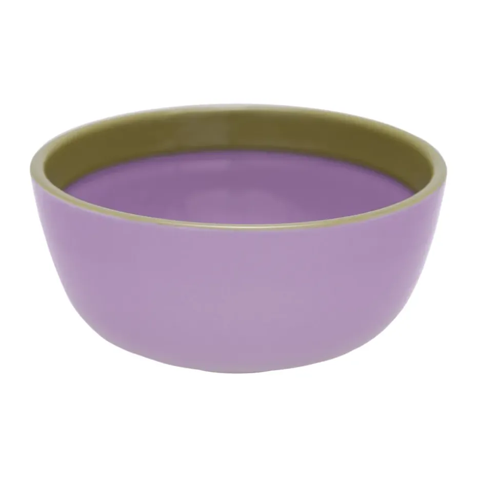 Play kom Ø13 cm, Lila-olijfgroen