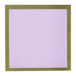 Play papieren servetten 33x33 cm 20-pack, Lila-olijf