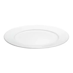 Plissé bord doorsnee 22 cm, Wit