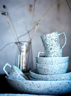 Poppi soep/pastabord, wit-zwart