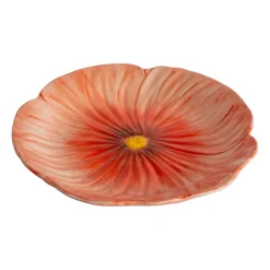 Poppy bordje 20,5x21 cm, Rood