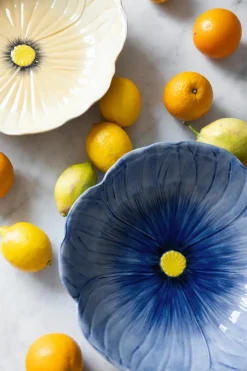 Poppy schaal, Blauw, Ø30 cm