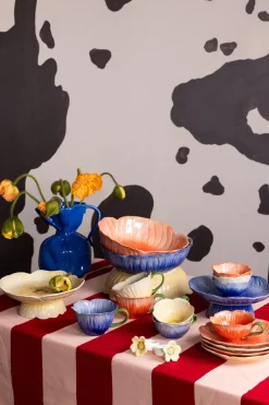 Poppy schaal, Rood, Ø30 cm