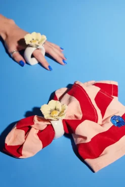 Poppy servetring 2-pack, Beige