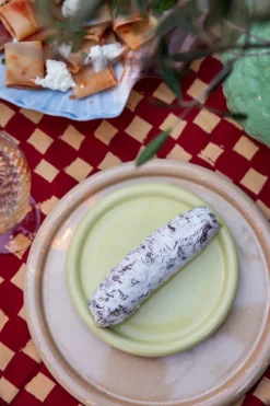 Porto bord klein Ø17 cm, Geel